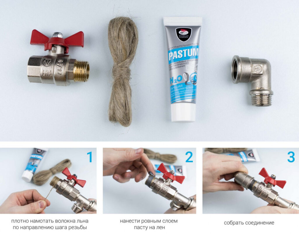 Паста Pastum H2O сантехническая – ВМПАВТО