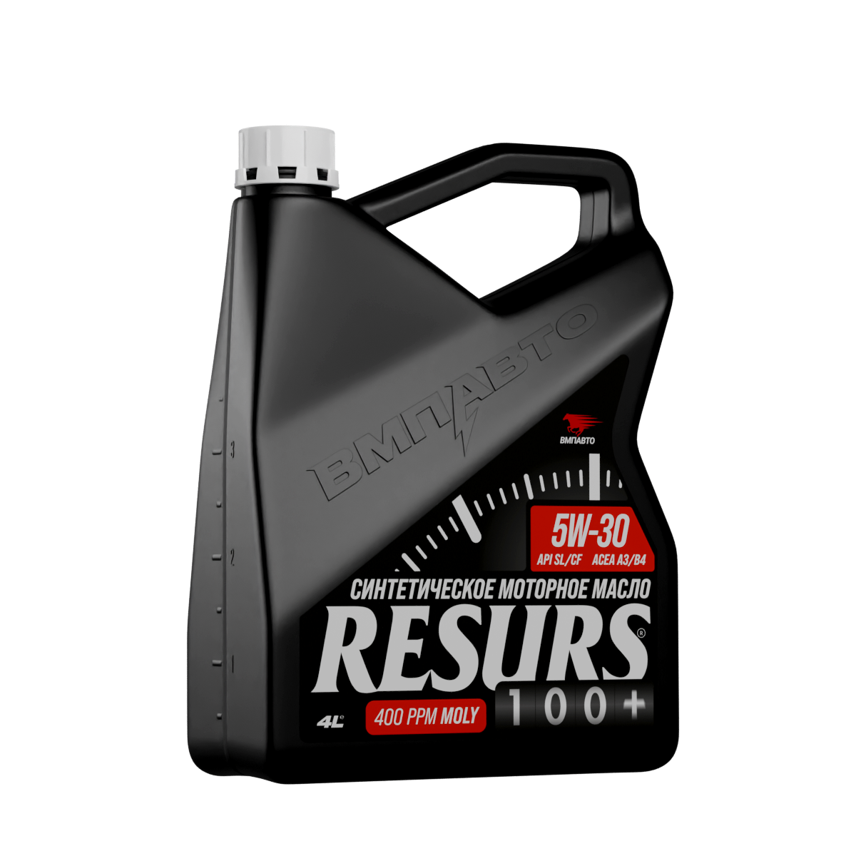 Моторное масло RESURS 100+ 5W-30 SL/CF A3/B4