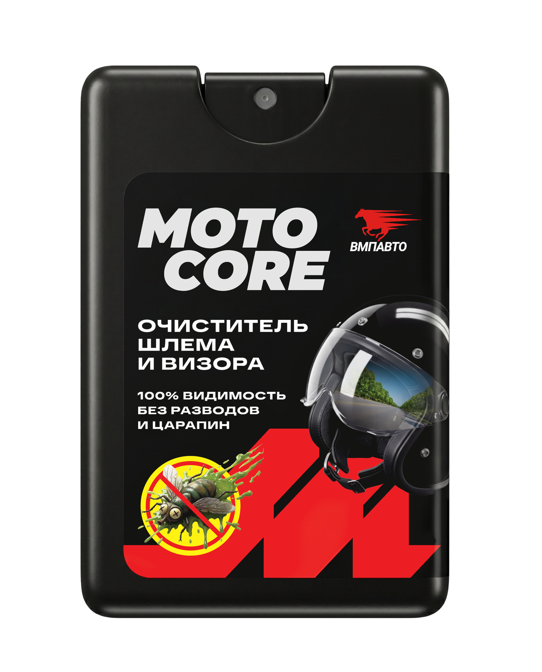 Очиститель шлема и визора MOTO CORE